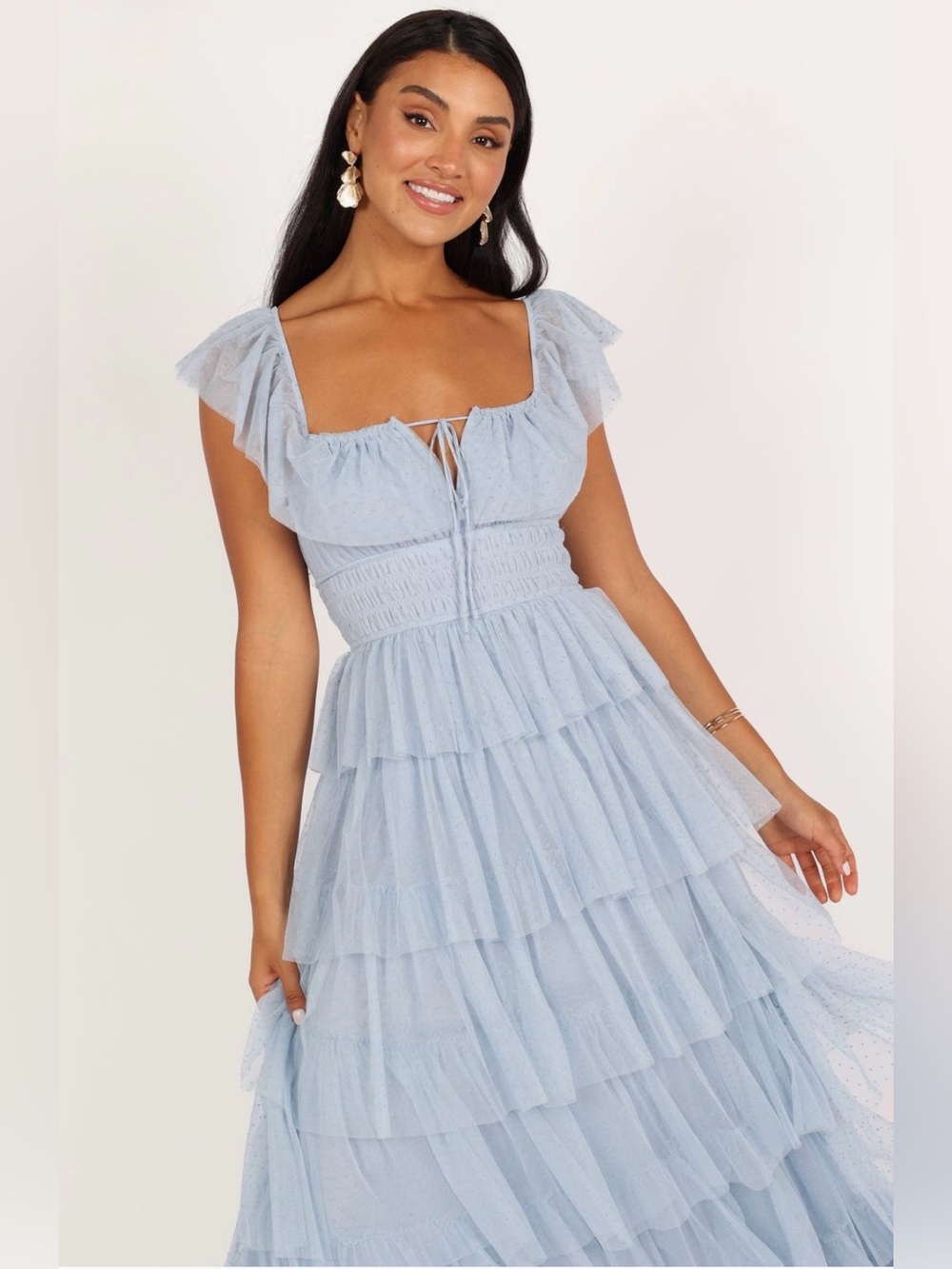 Petal & Pup blue tulle dress